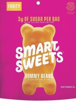 Smart Sweets Smart Sweets Fruity Gummy Bears 50g
