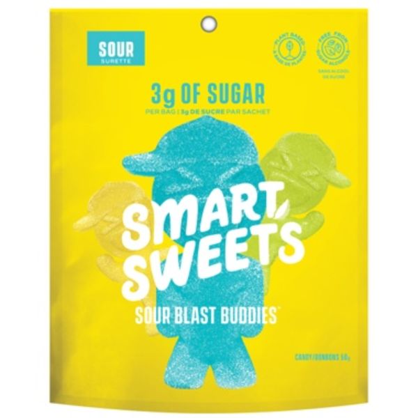 Smart Sweets Smart Sweets Sour Blast Buddies 50g