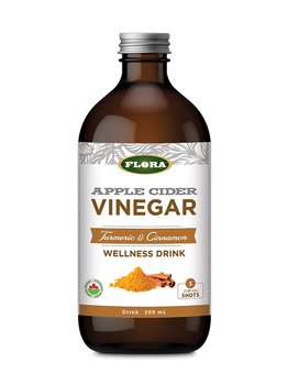 Flora Flora Apple Cider Vinegar Turmeric and Cinnamon 500 ml