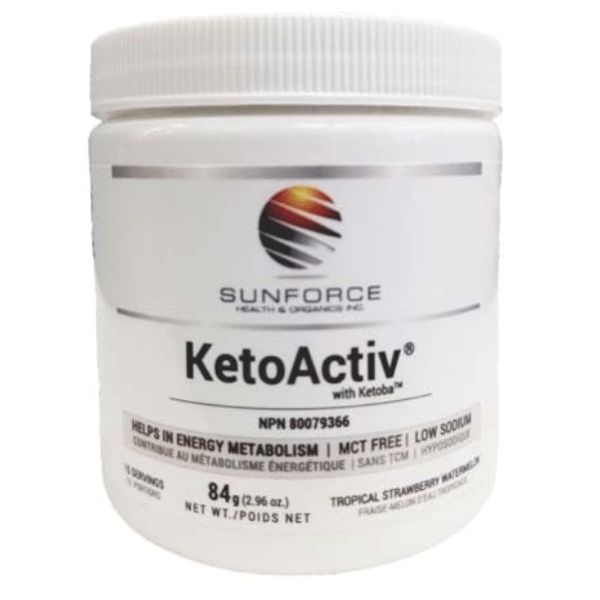 SunForce KetoActiv Tropical Strawberry Watermelon 84g