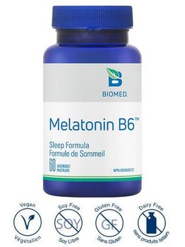 Biomed Biomed Melatonin + B6 60 loz