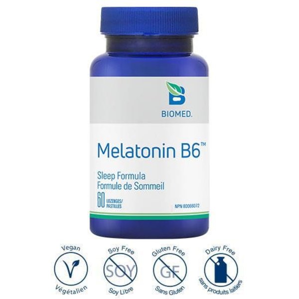 Biomed Biomed Melatonin + B6 60 loz