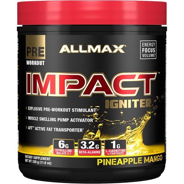 Allmax Nutrition Allmax Impact Igniter Pineapple Mango 328g