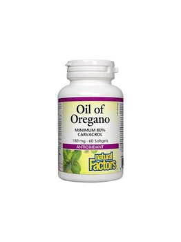 Natural Factors Natural Factors Oil of Oregano 180mg 60 softgels
