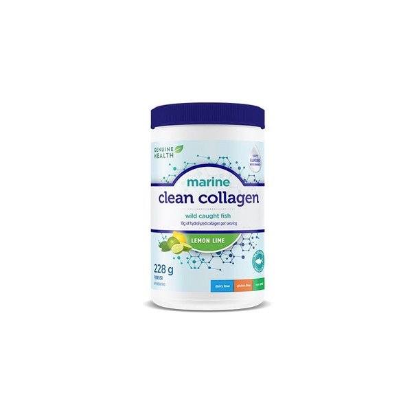 Genuine Health Genuine Health Marine Clean Collagen Lemon Lime 228g