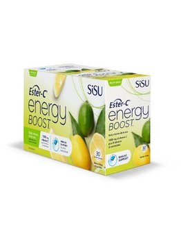 SISU SISU Ester-C Energy Boost 30 packs Lemon-Lime