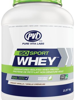 PVL Essentials Iso-Sport Whey Vanilla 2.27kg
