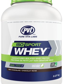 PVL Essentials Iso-Sport Whey Chocolate 2.27kg