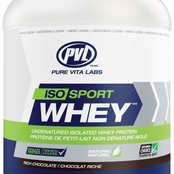 PVL Essentials Iso-Sport Whey Chocolate 2.27kg