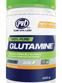 PVL Essentials Pure Glutamine Orange 400g