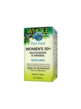 Whole Earth & Sea Whole Earth & Sea Women's 50+ Multivitamin & Mineral 60 tabs