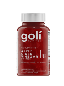 Goli Goli Apple Cider Vinegar Gummies 60’s