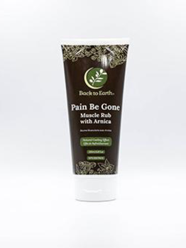Back to Earth Back To Earth Pain Be Gone Muscle Rub with Arnica 200 ml