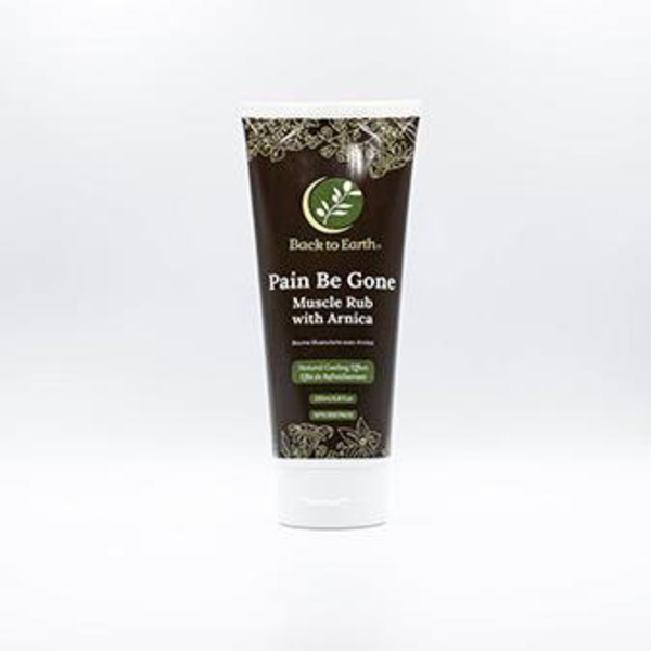 Back to Earth Back To Earth Pain Be Gone Muscle Rub with Arnica 200 ml