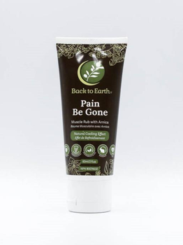 Back to Earth Back To Earth Pain Be Gone Muscle Rub with Arnica 60ml