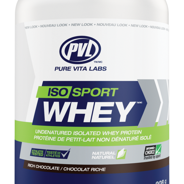 PVL Essentials Iso-Sport Whey Chocolate 908g