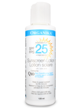 Organika Organika Coenzyme Q10 Sunscreen SPF 25 125ml