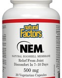 Natural Factors Natural Factors NEM Eggshell Membrane 500mg 30 vcaps
