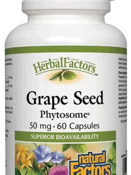 Natural Factors Natural Factors Grape Seed Phytosome 50 mg 60 caps