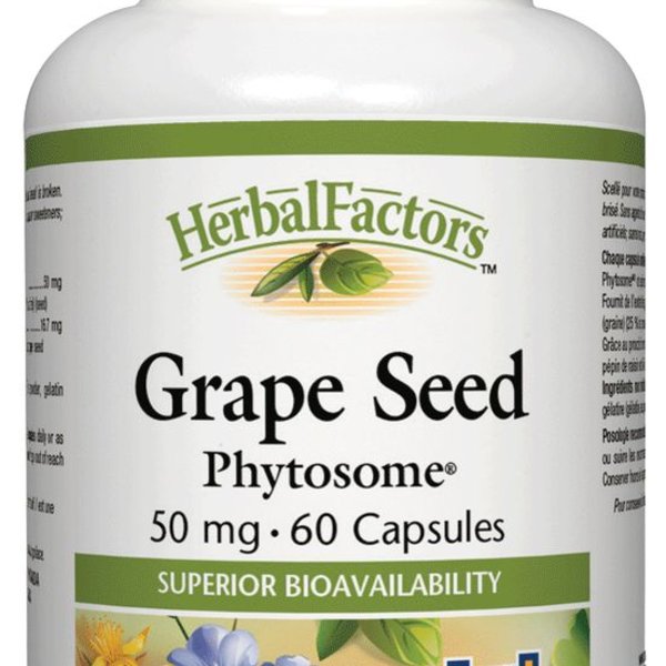 Natural Factors Natural Factors Grape Seed Phytosome 50 mg 60 caps