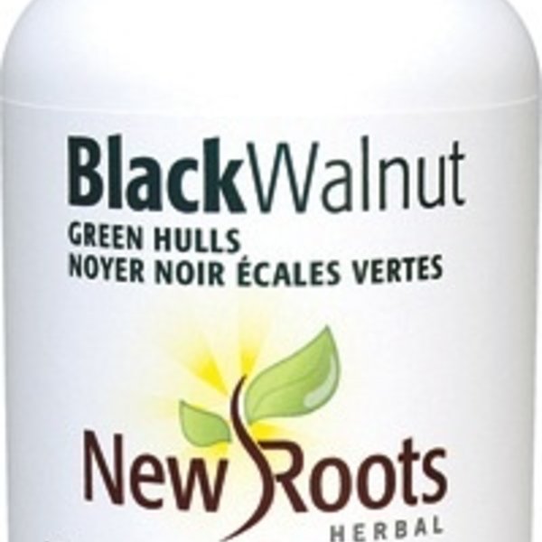 New Roots New Roots Black Walnut Green Hulls 60 caps