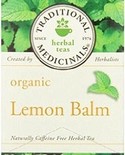 Traditional Medicinals Organic Lemon Balm Tea 20 tea bags