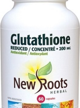 New Roots New Roots Glutathione Reduced 200 mg 60 caps