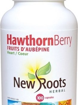 New Roots New Roots Hawthorn Berry 500 mg 100 caps