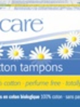 Natracare Organic Regular Tampons with applicator 16 ct