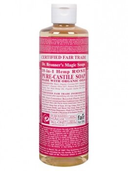 Dr. Bronner’s Dr Bronner’s Rose Oil Castile Soap Liquid 16oz