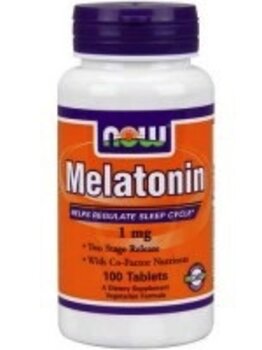 Now Foods NOW Melatonin Two Stage Release 1mg 100 tabs