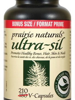 Prairie Naturals Prairie Naturals Ultra-Sil Silica 210 vcaps BONUS