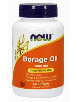 Now Foods NOW Borage Oil 1000mg 60 softgels