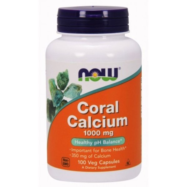Now Foods NOW Coral Calcium 1000mg 100 vcaps
