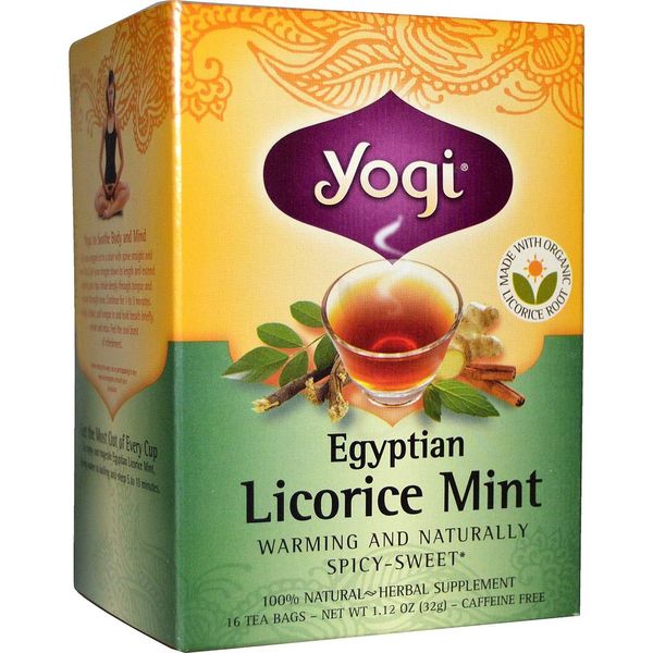 Yogi Yogi Egyptian Licorice Mint 16 tea bags
