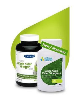 Platinum Naturals Platinum Super Apple Cider Vinegar + Diet 180 vcaps