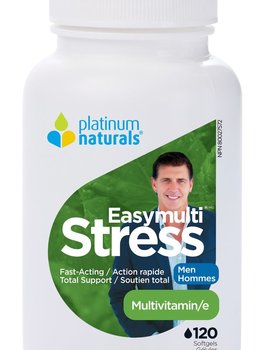 Platinum Naturals Platinum Easymulti Stress for Men 120 softgels