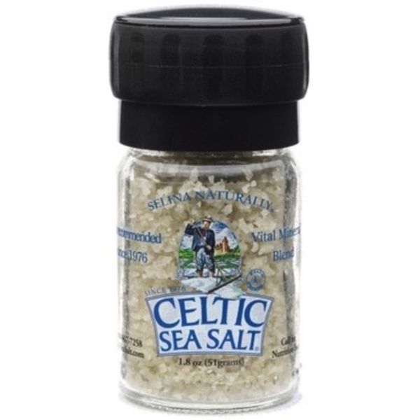 Celtic Sea Salt Celtic Sea Salt Light Grey Mini Grinder 51 g
