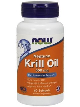 Now Foods NOW Neptune Krill Oil 500mg 60 softgels