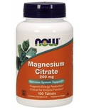 Now Foods NOW Magnesium Citrate 200mg 100 tabs
