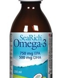 Natural Factors SeaRich Omega 3 Coconut Lime 200ml
