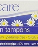 Natracare Organic Regular Tampons without applicator 20 ct