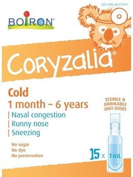 Boiron Boiron Childrens Coryzalia Cold 15 x 1 ml doses