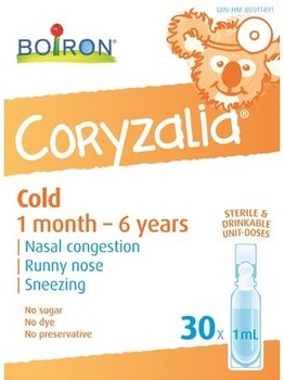 Boiron Boiron Childrens Coryzalia Cold 30 x 1 ml doses