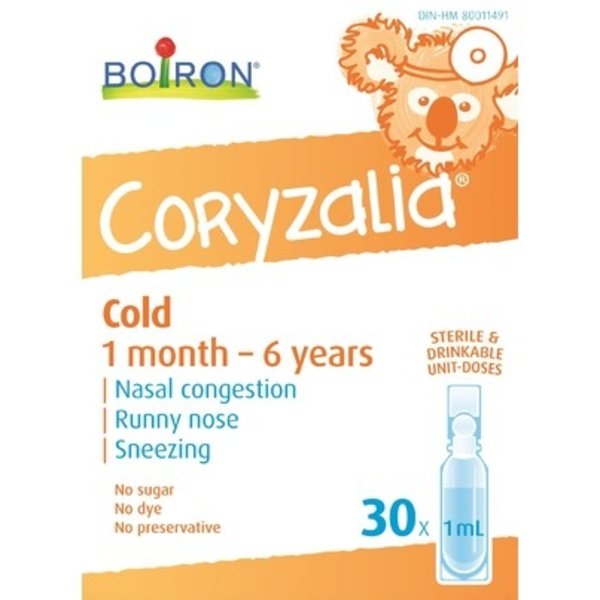 Boiron Boiron Childrens Coryzalia Cold 30 x 1 ml doses