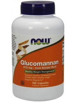 Now Foods NOW Gluccomannan 575mg 180 caps