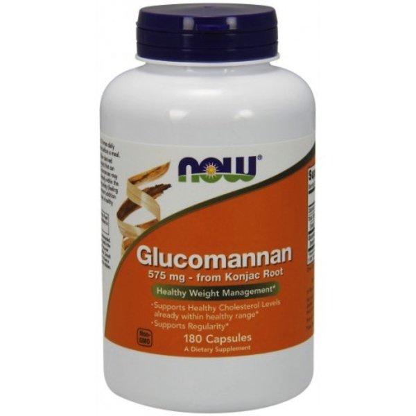 Now Foods NOW Gluccomannan 575mg 180 caps