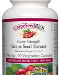 Natural Factors Natural Factors GrapeSeedRich Super Strength Grape Seed Concentrate 100 mg 90 caps