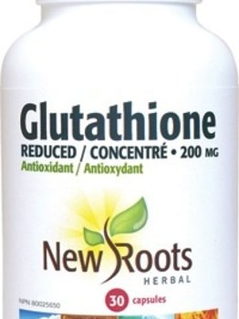 New Roots New Roots Glutathione Reduced 200 mg 30 caps