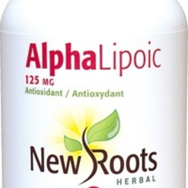 New Roots New Roots Alpha Lipoic 125mg 60 caps